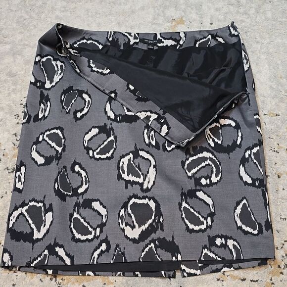 Ann Taylor Printed Cotton Pencil Skirt - Picture 9 of 14